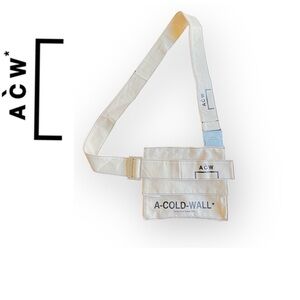 ACW A-Cold-Wall* utility holster Cross Body Canvas
Shoulder Bag in Cream, NWOT